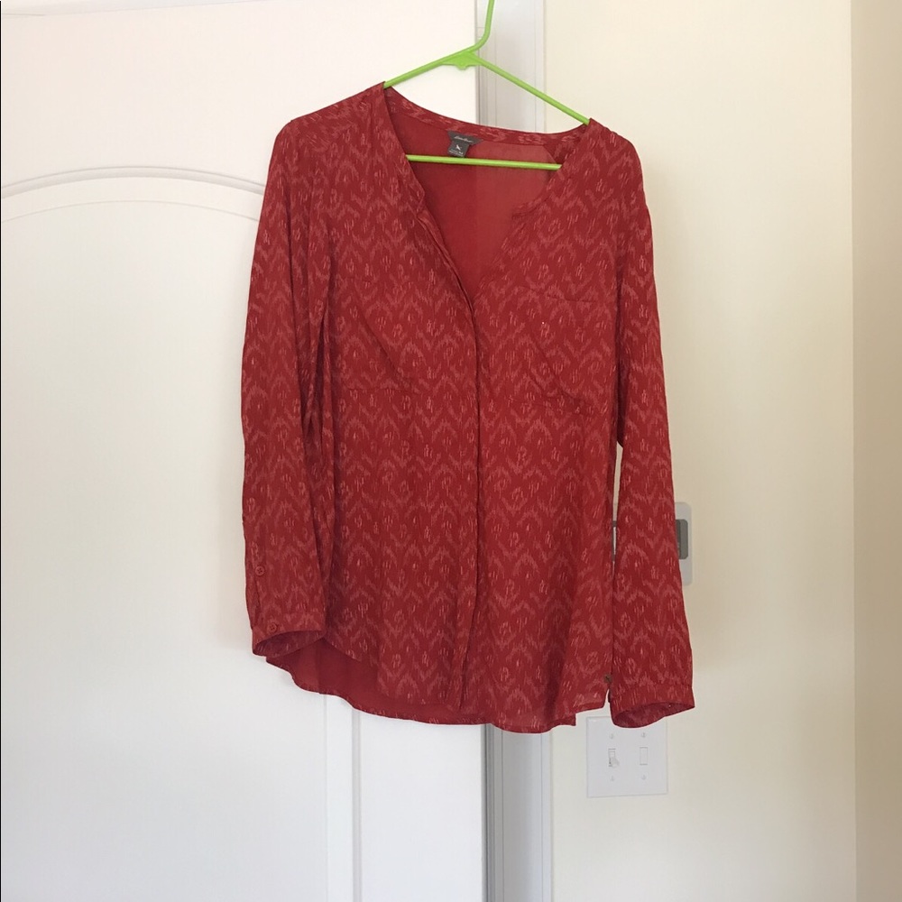 Eddie Bauer button down blouse
